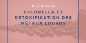 Chlorella et détoxification des métaux lourds